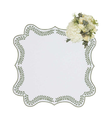 Tabitha Green Wreath Placemats - Set of 4