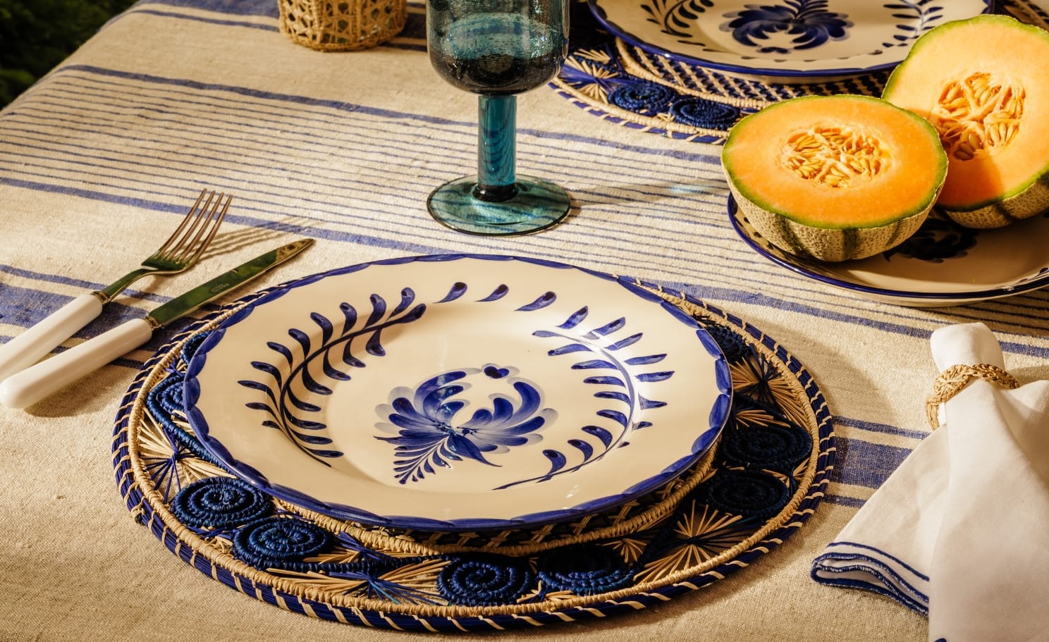 Azure Grove Table Setting