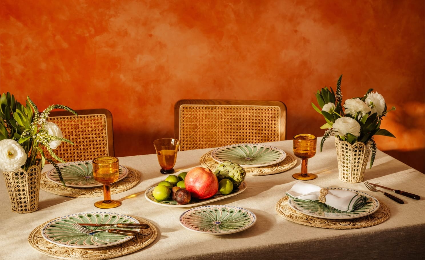 Greengage Table Setting