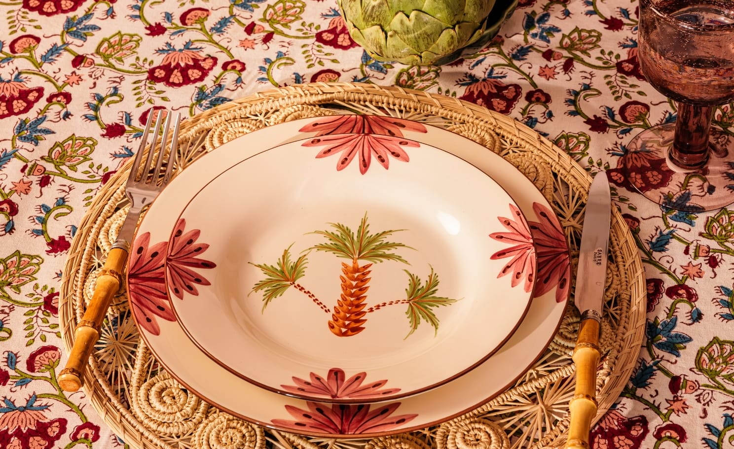 Oasis Table Setting