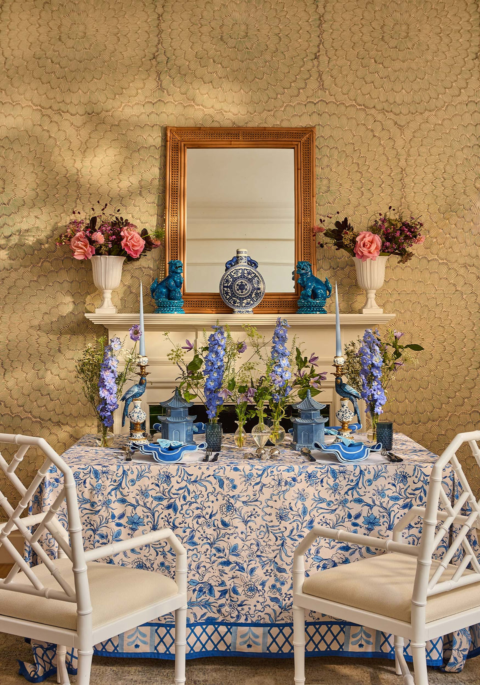 Odette Grecian Fluted Vase