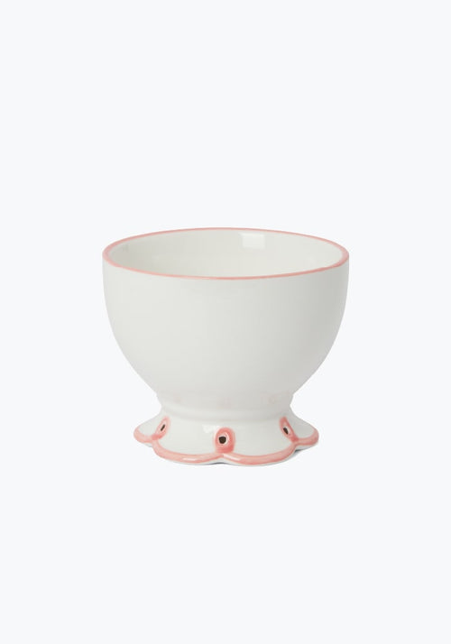 Pretty In Pink Scalloped Bowl - Set of 4