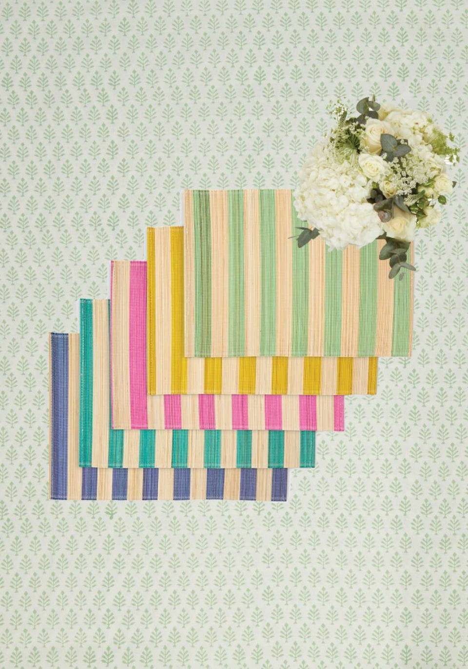 Amalfi Coast Placemats - (Set of 6) – Vibrant Dining, Italian Daydreams - Casa by Josephine Jenno