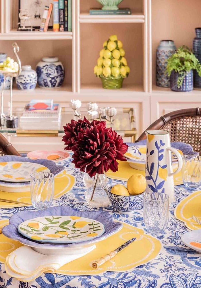 An Italian Mid - Century Ceramic Lemon Basket - Casa by Josephine Jenno