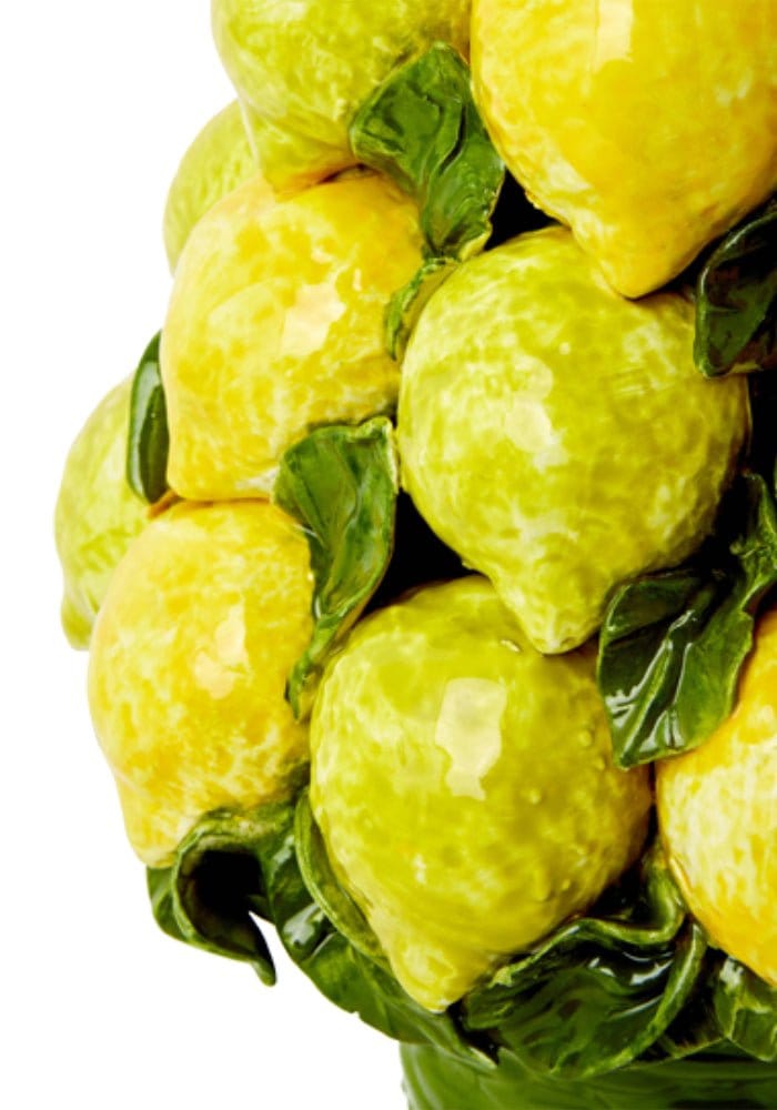 An Italian Mid - Century Ceramic Lemon Basket - Casa by Josephine Jenno