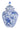 Anna Blue and White Bird Motif Ginger Jar - Casa by Josephine Jenno