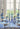 Anna Blue Taper Trio Large Delft Candleholders - Set of 2 - Casa by Josephine Jenno