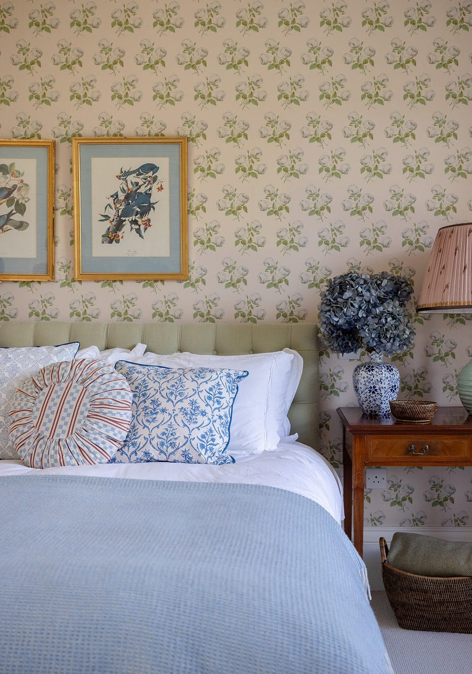 Antonia Arctic Vine Cushion Cover - Casa by Josephine Jenno