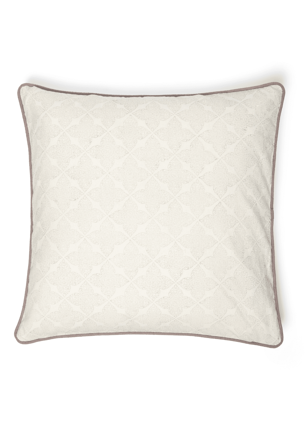 Antonia Misty Lattice Cushion Cover - Casa by Josephine Jenno