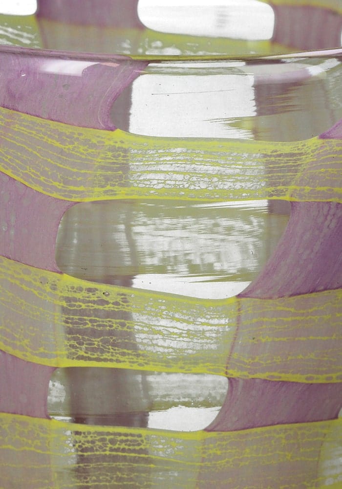 Artisan Made Glass Candle Holder - Casa by Josephine Jenno