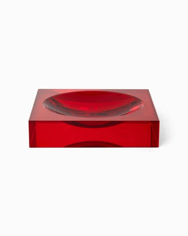 Italians Do It Better Glass Tray - Red
