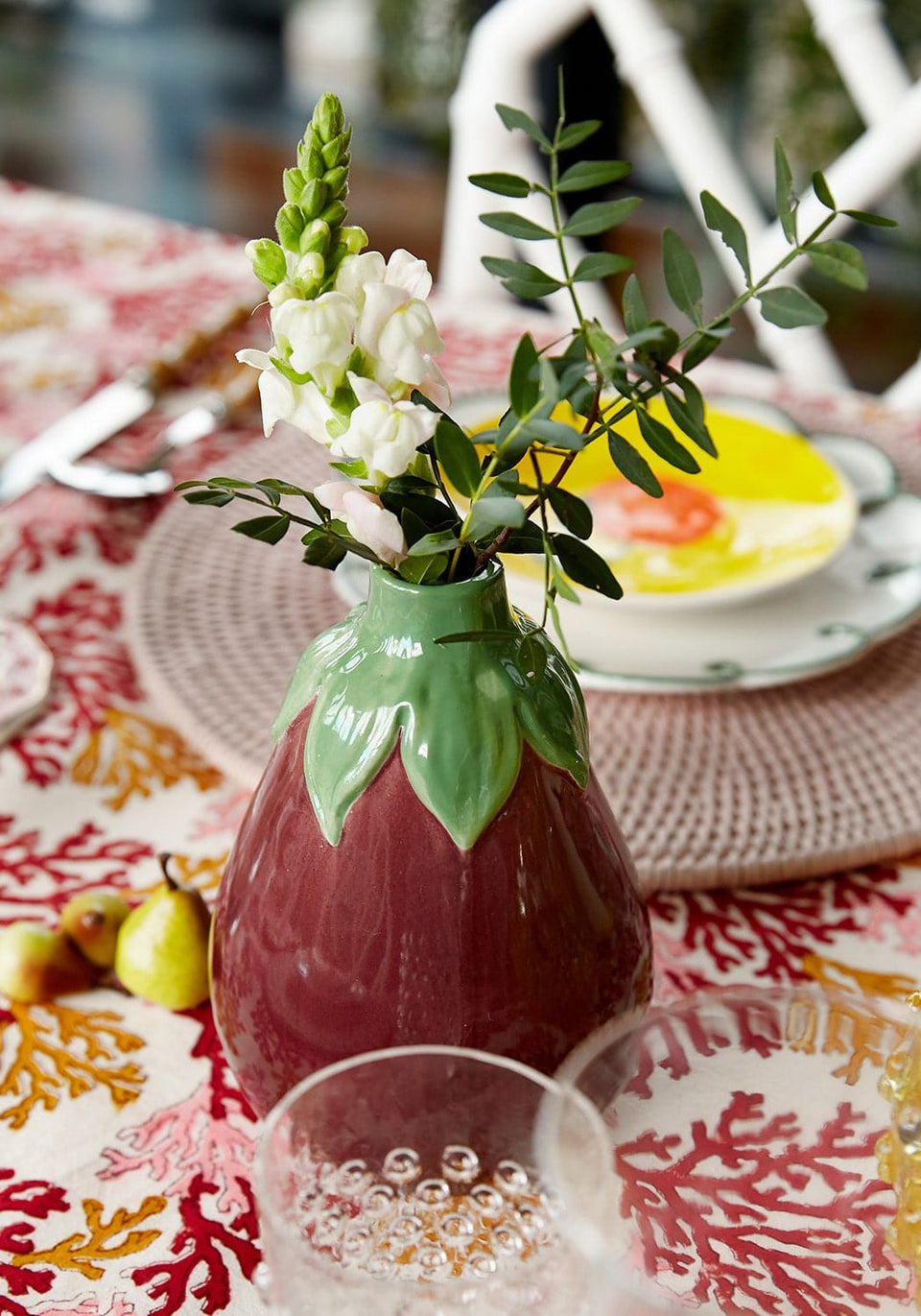 Aubergine Bud Vase - Casa by Josephine Jenno