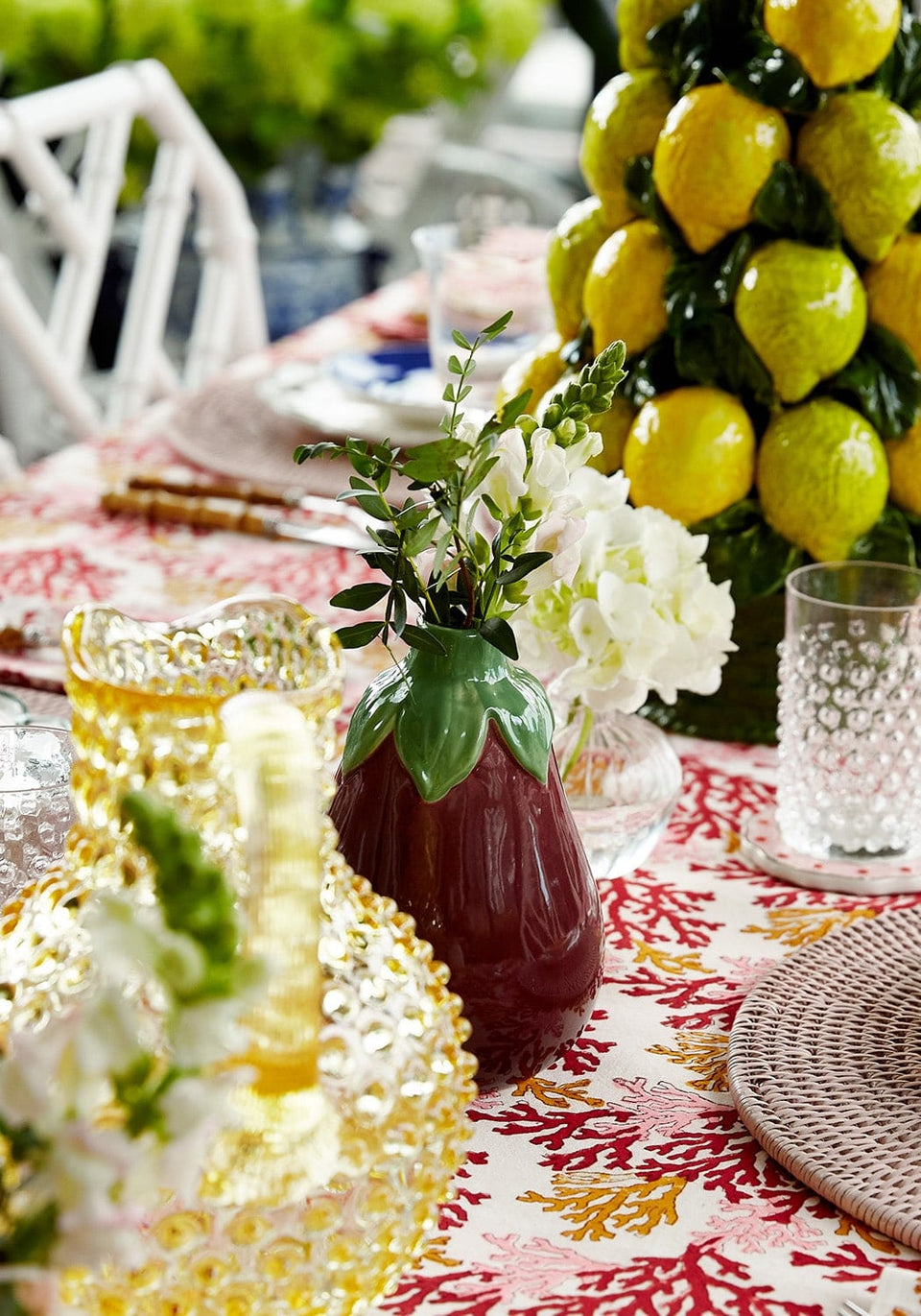 Aubergine Bud Vase - Casa by Josephine Jenno
