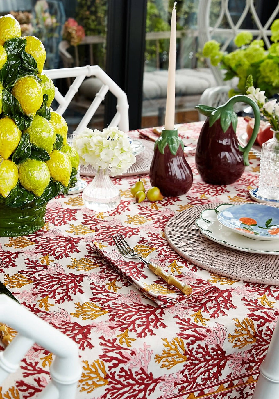 Aubergine Dream Candle Holder - Casa by Josephine Jenno