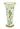 Aurora Regency Style Songbird Porcelain and Metal Vase - Casa by Josephine Jenno