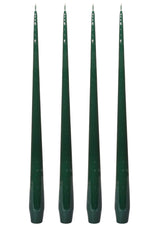 Aurora Small Slender Taper Candles - Green - Casa by Josephine Jenno
