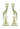 Aurora Songbird Candleholder - A pair