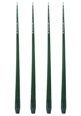 Aurora Tall Slender Taper Candles - Green - Casa by Josephine Jenno