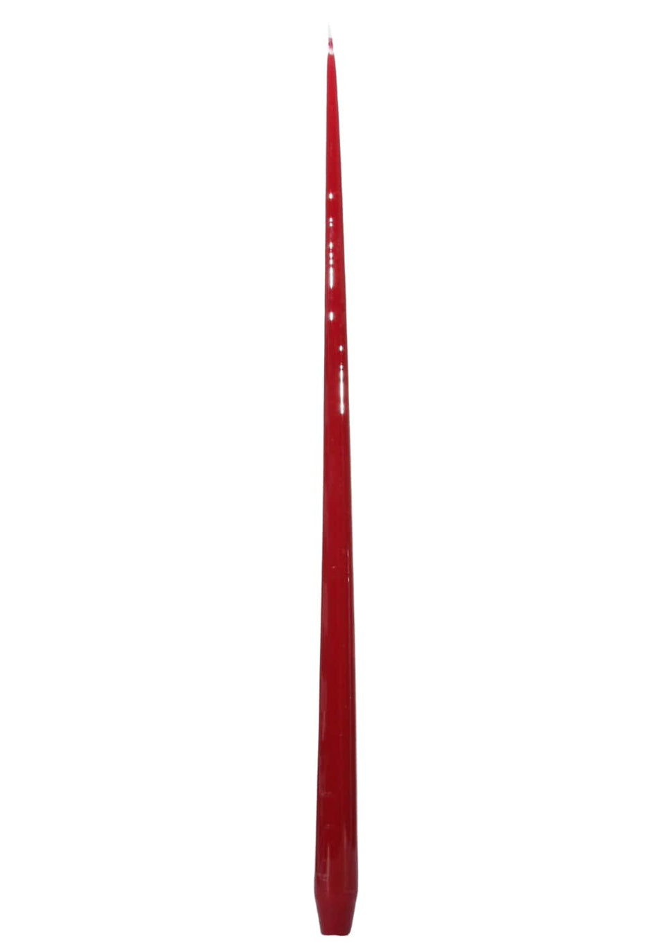Aurora Tall Slender Taper Candles - Red - Casa by Josephine Jenno