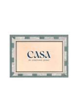 Azure Wood Photo Frame 6x4" - Casa by Josephine Jenno