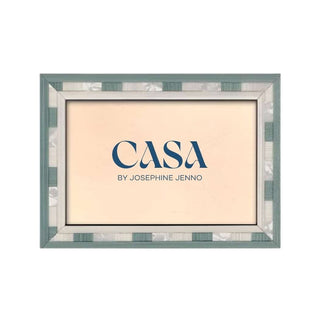 Azure Wood Photo Frame 6x4" - Casa by Josephine Jenno