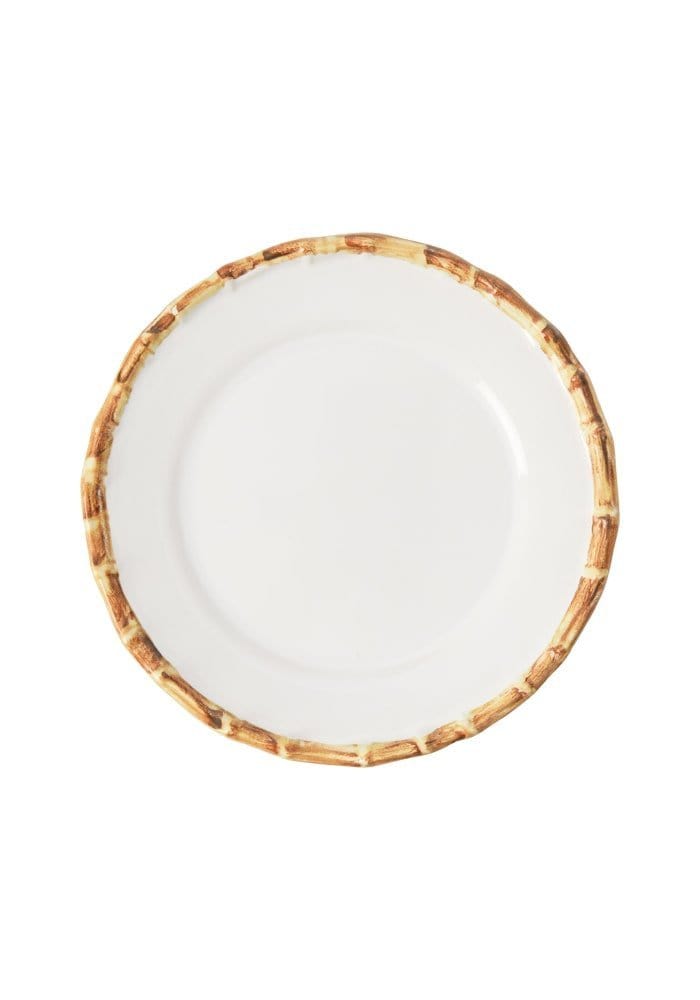 Bamboo Trim Dessert Plates - Set of 6 - Casa by Josephine Jenno