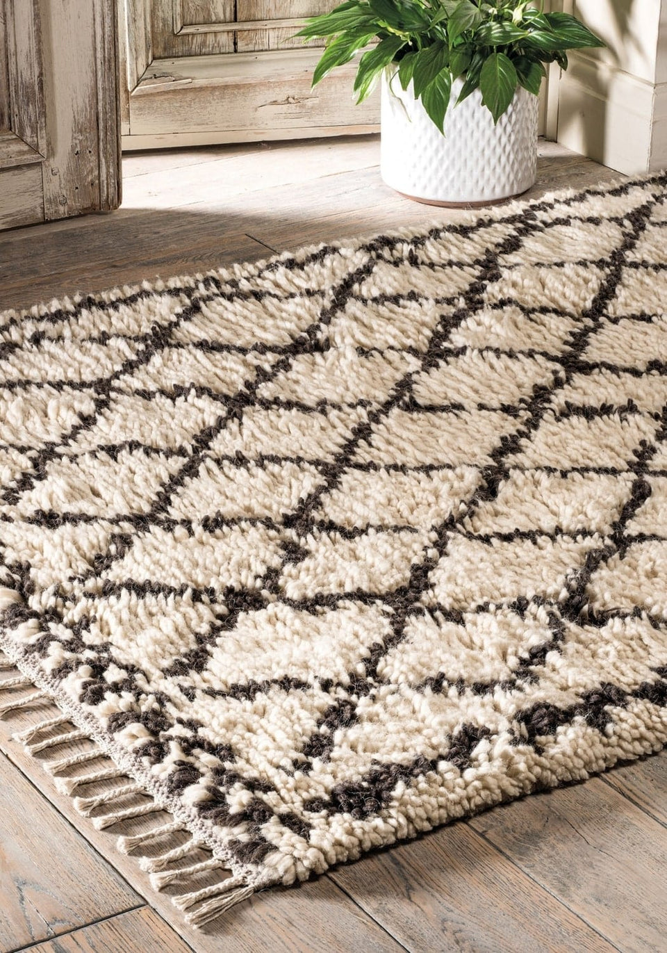 Berber Diamond Wool Rug - Casa by Josephine Jenno
