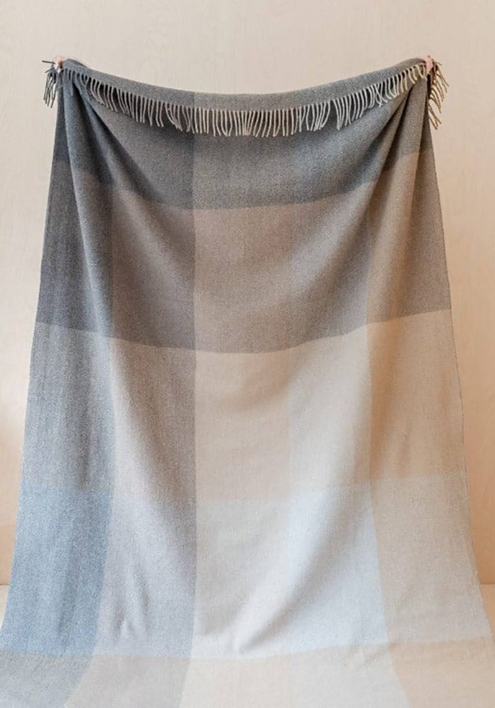 Big Cosy Blanket In Herringbone Block - Casa by Josephine Jenno
