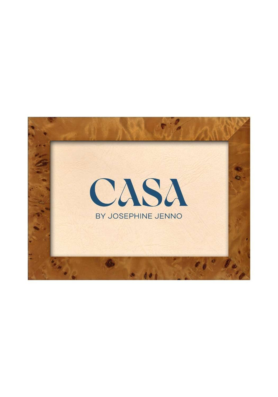 Bird's Eye Maple Style Marquetry Frame 7x5" - Casa by Josephine Jenno