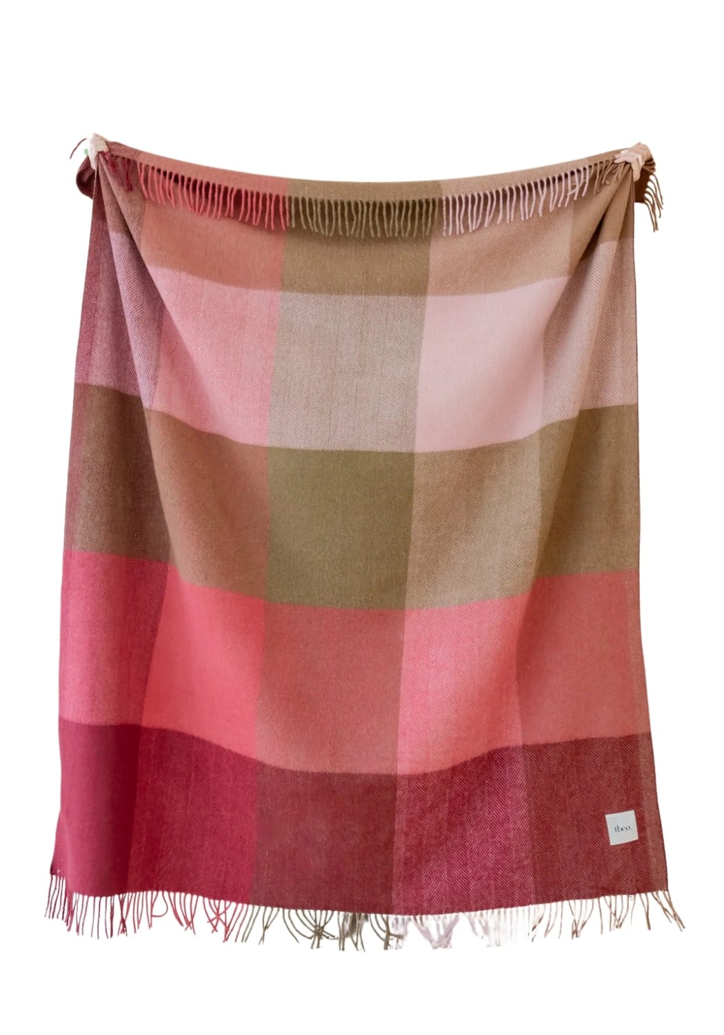 Lydia Autumn Plaid Throw Blanket