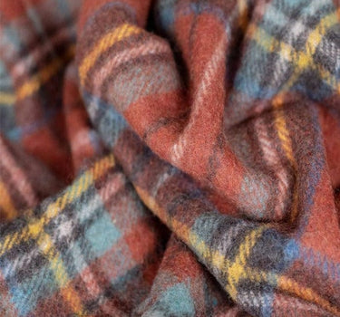 Recycled Wool Large Pet Blanket in Stewart Royal Antique