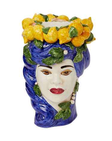 Blu Lemon (Not the White Lotus Variety) Bust Statue - Casa by Josephine Jenno