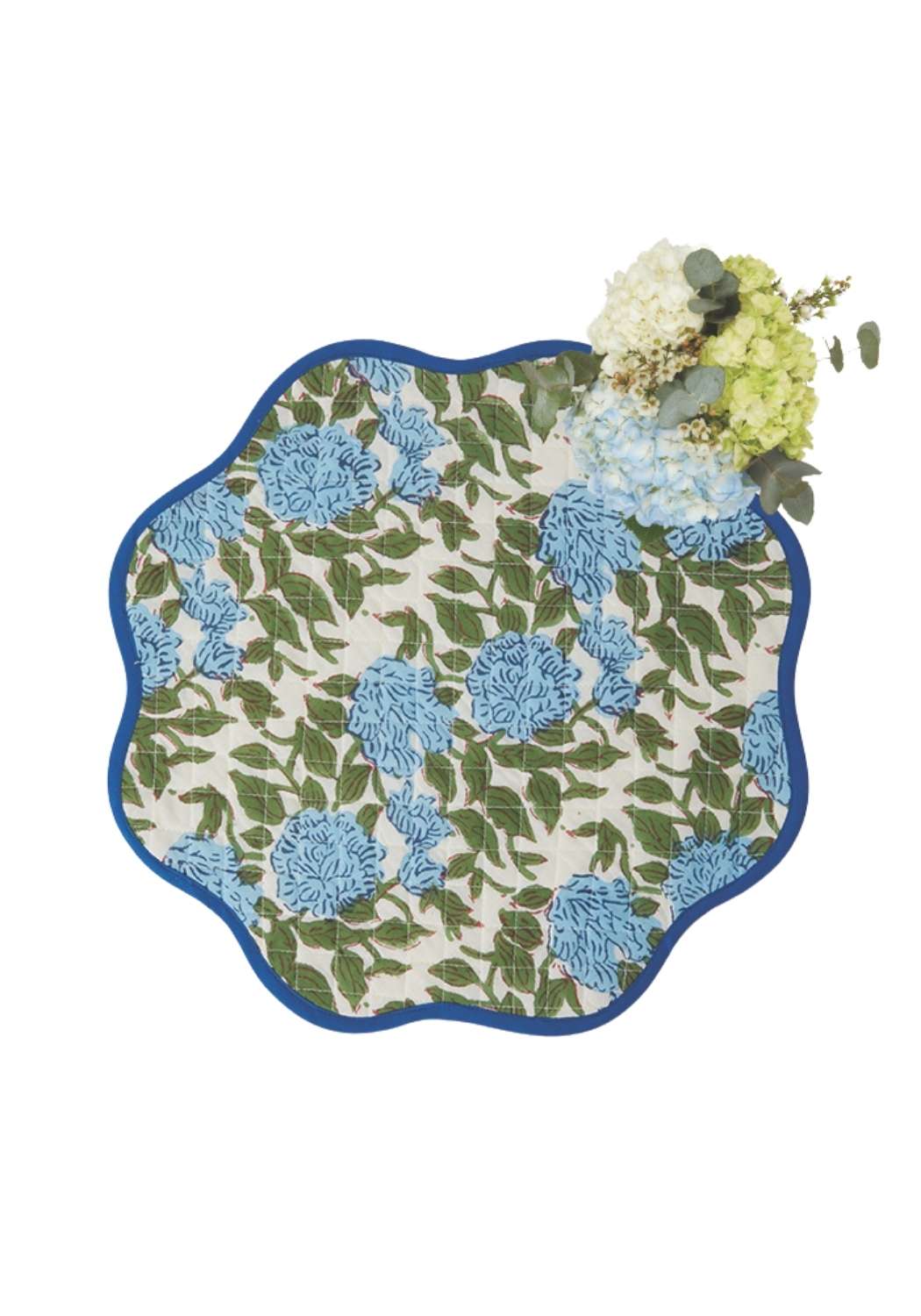Blue Dahlia Placemats - Set of 4 - Casa by Josephine Jenno
