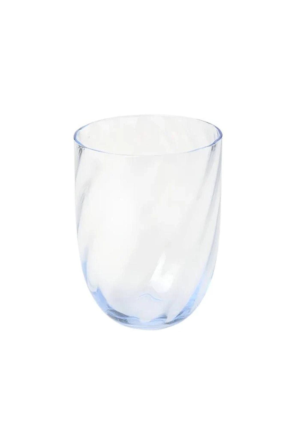 Blue Swirl Tumbler Luxury Glassware set of 6 - Casa by Josephine Jenno