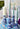 Blue Willow Taper Trio - Medium