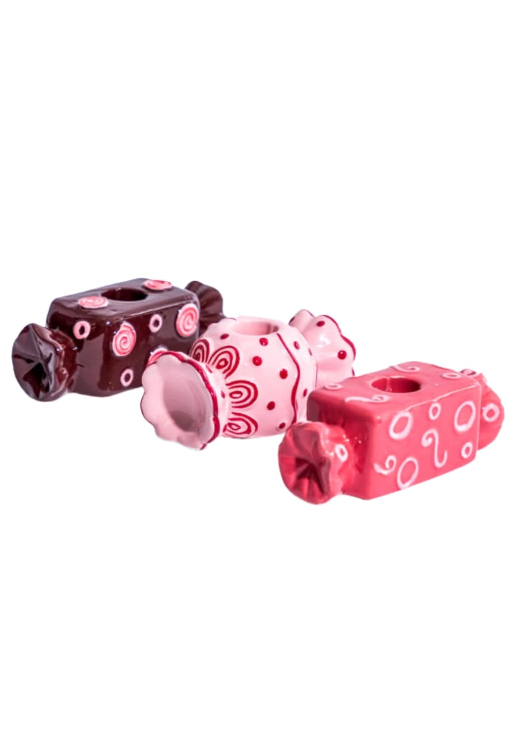 Bonbon Tea Light Holder Rose Mix - Set of 3 - Casa by Josephine Jenno