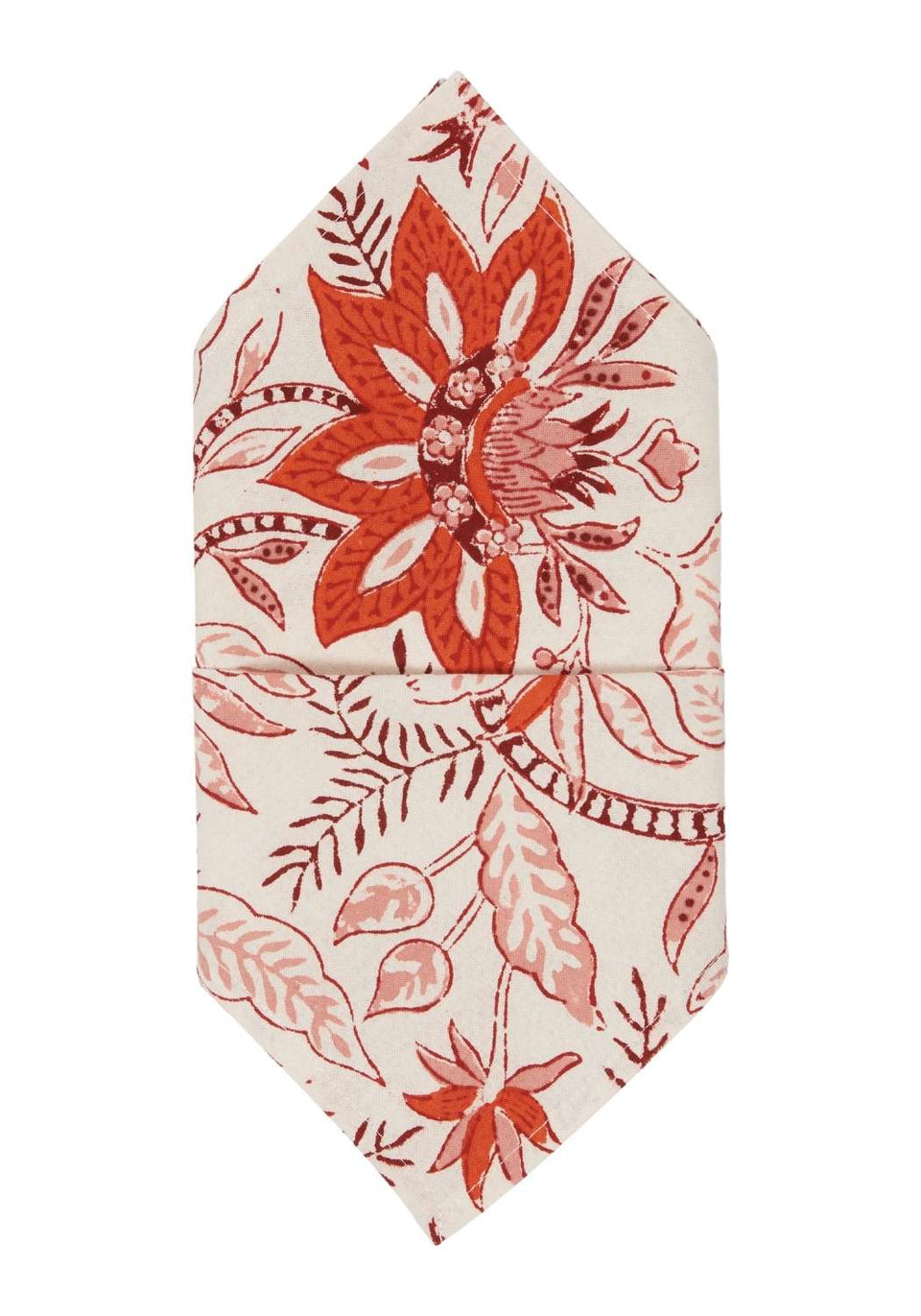 Bossa Nova Table Napkin Red - Set of 4 - Casa by Josephine Jenno