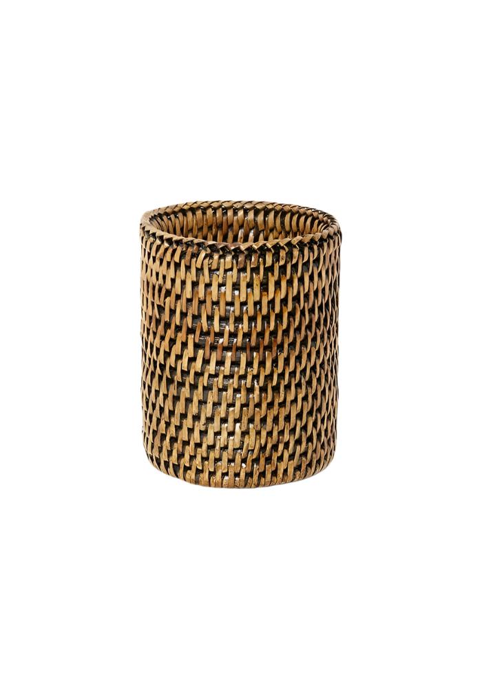 Bottle Holder Savannah Rattan Bottle Holder - Brown