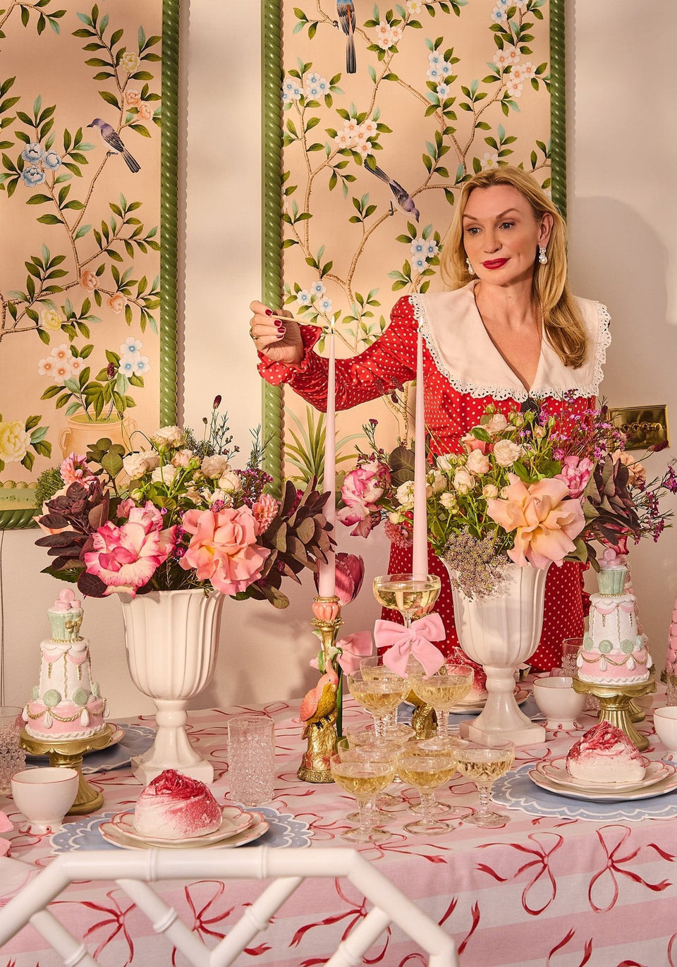 Blush Dreams Velvet Bow Collection