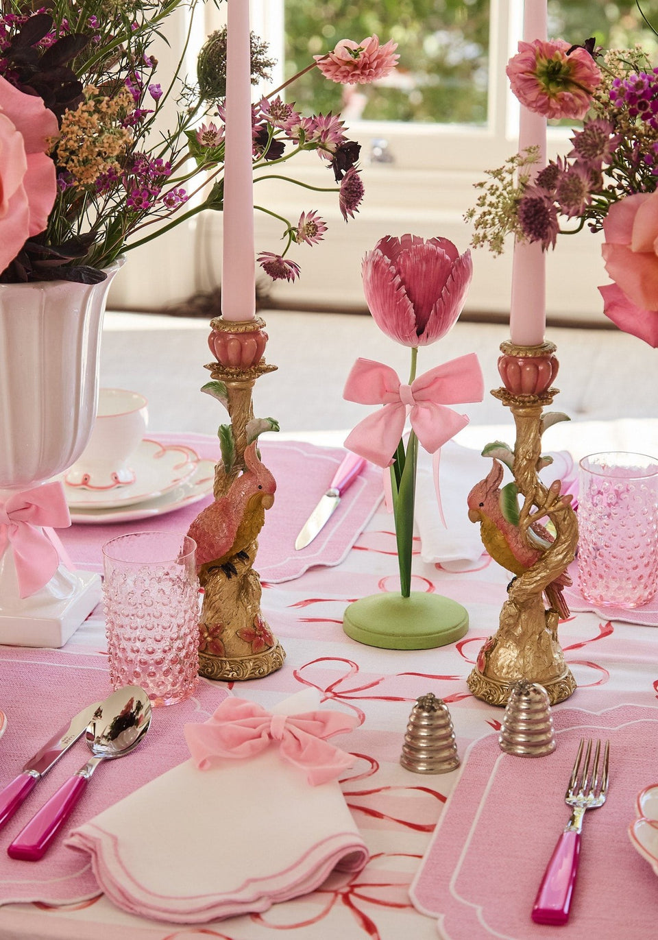 Blush Dreams Velvet Bow Collection