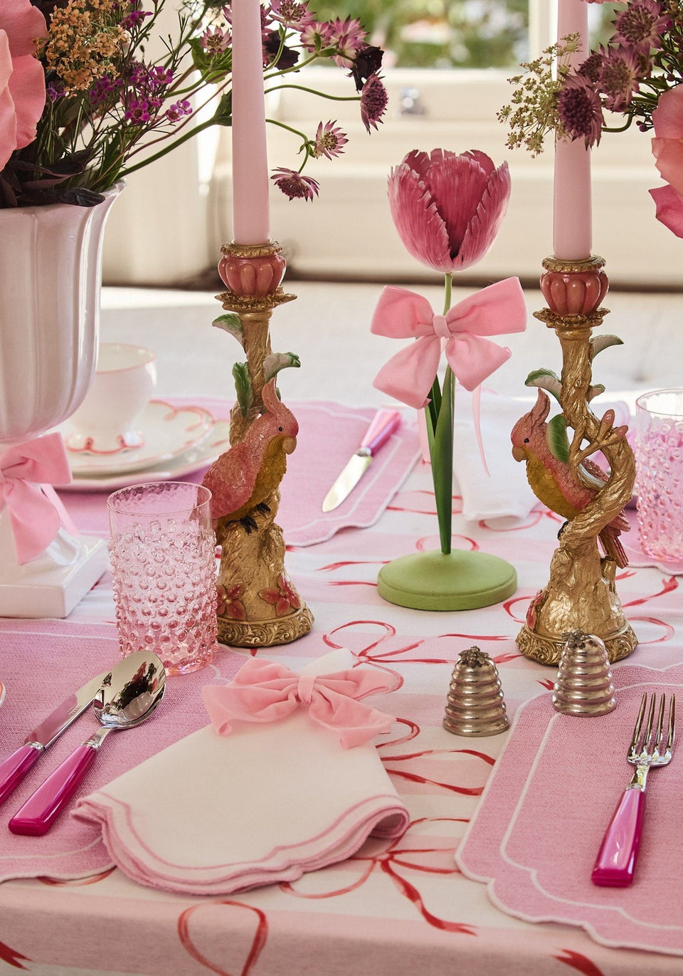 Blush Dreams Velvet Bow Collection