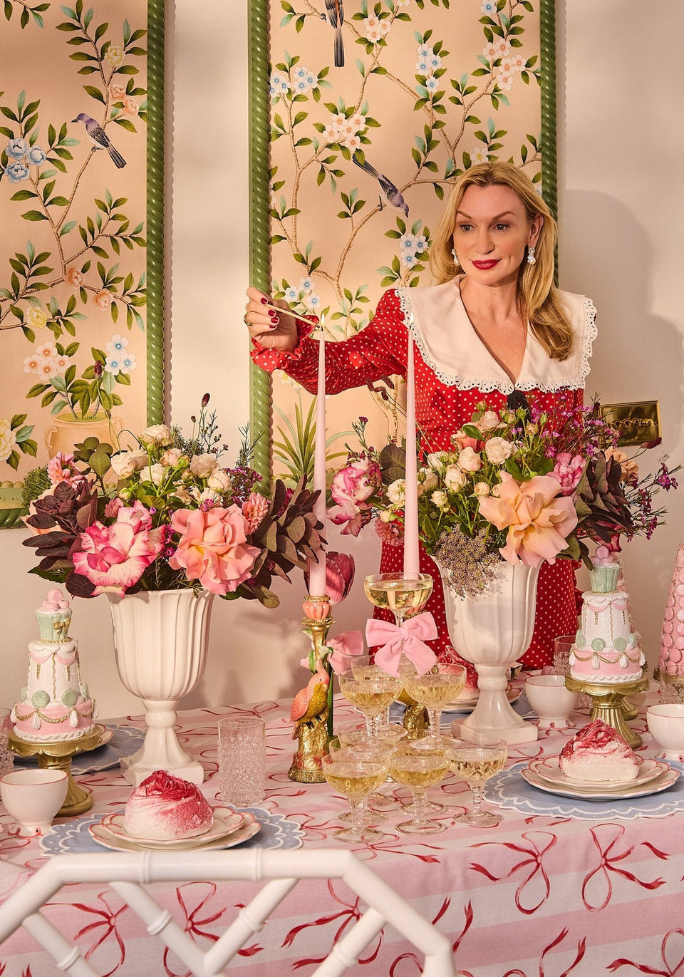 Blush Dreams Velvet Bow Collection