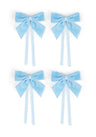 Powder Blue Velvet Bow Collection