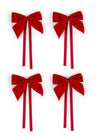 Red Romance Velvet Bow Collection