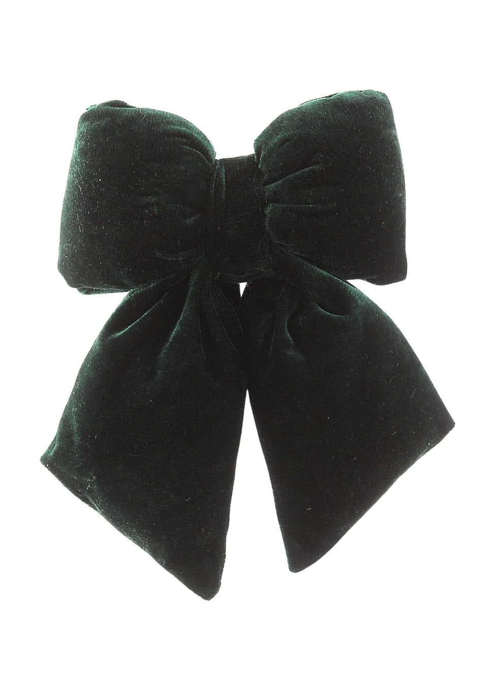 Velvet Classic: Green Bow Tie Ornament