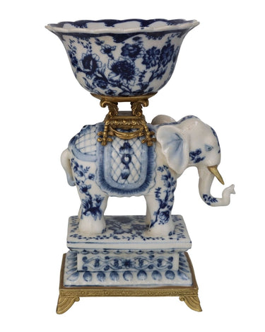 Bridgerton Decorative Elephant Porcelain Bowl