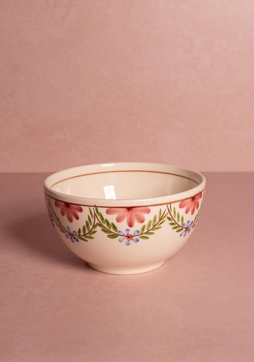 Bowl Camilla Cereal Bowl, Green Garland