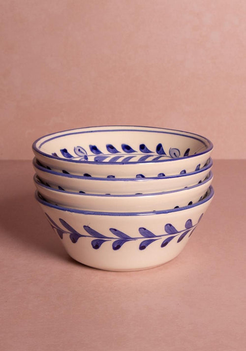 Pandora Cereal Bowl, Cobalt Blue Set of 4