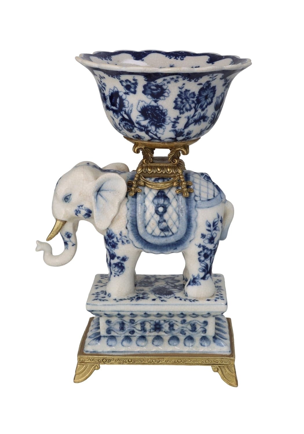 Bridgerton Decorative Elephant Porcelain Bowl - Casa by Josephine Jenno