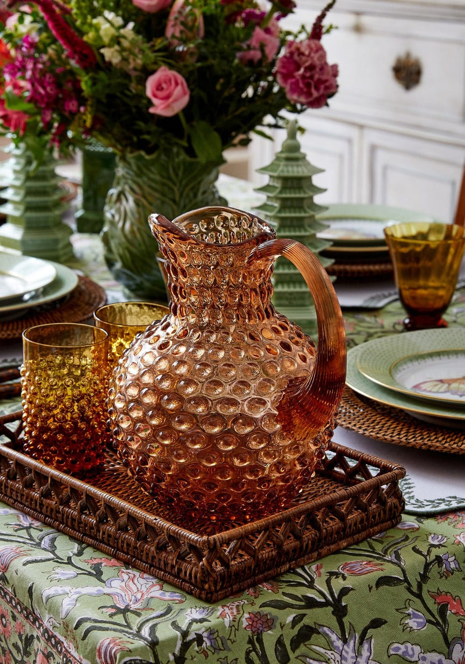 Bronze Dew Drop Large Jug 2L - Casa by Josephine Jenno